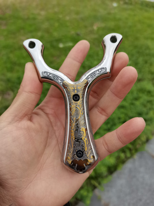 tuxedo titanium custom slingshot dual use